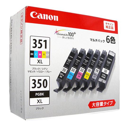 CANON　インクタンク BCI-351XL+350XL/6MP 商品画像1：オンラインショップ　エクセラー