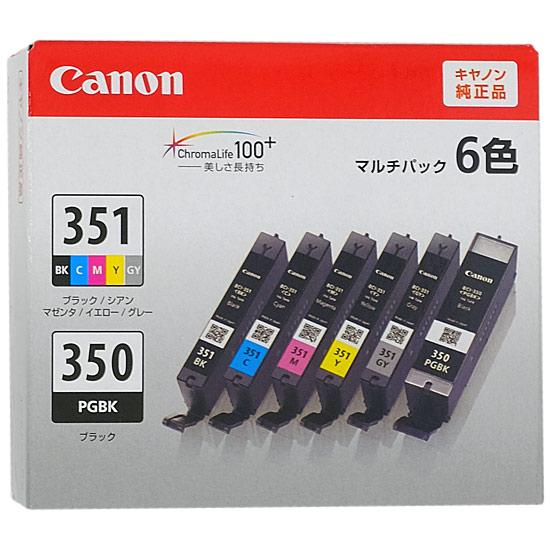 CANON　インクタンク BCI-351+350/6MP 商品画像1：オンラインショップ　エクセラー