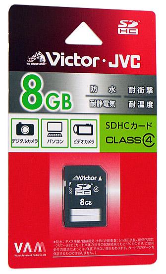 Victor　SDHCカード　V-SD8CL4　8GB/Class4