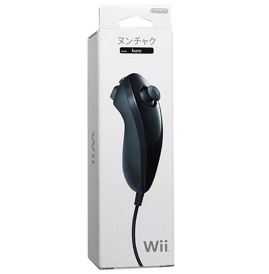任天堂　Wii用 ヌンチャク(クロ) RVL-A-FK 商品画像1：オンラインショップ　エクセラー