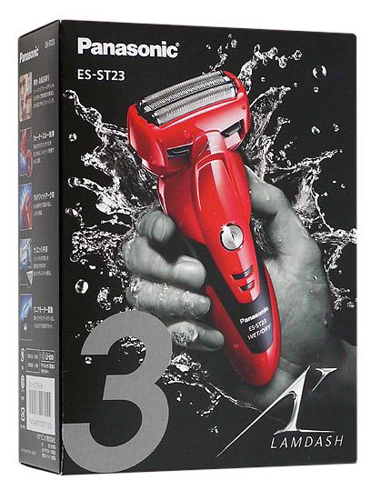 Panasonic　ラムダッシュ3枚刃 ES-ST23-R　レッド