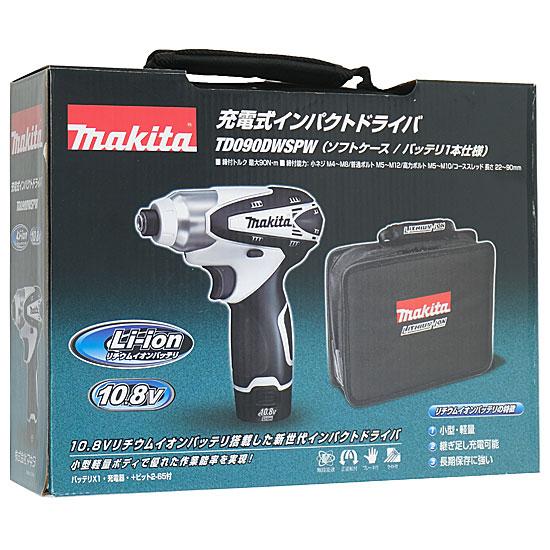 マキタ　充電式インパクトドライバー TD090DWSPW