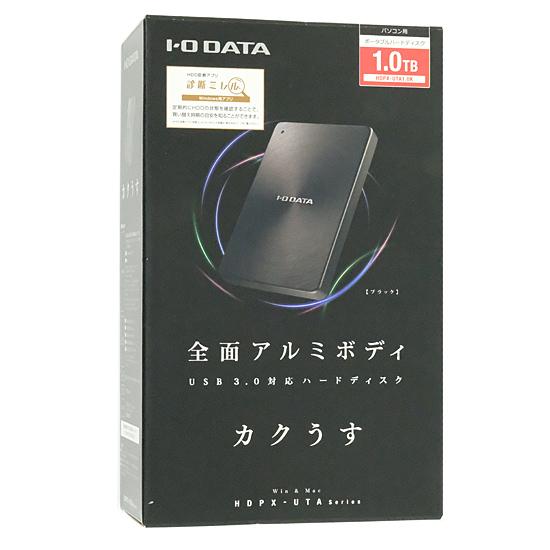I-O DATA製 PortableHD　HDPX-UTA1.0K　1.0TB