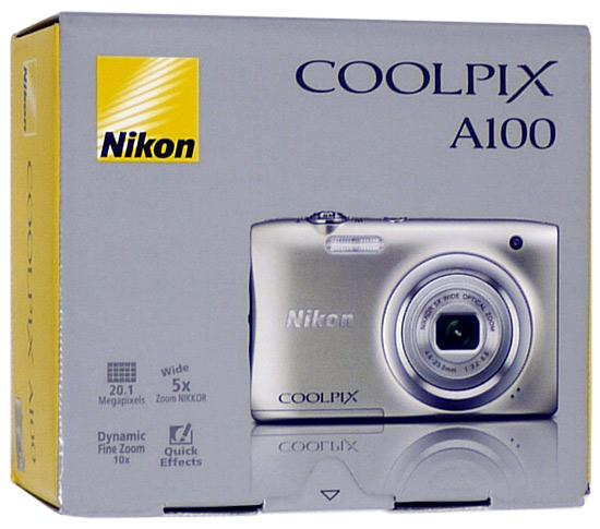 Nikon　デジカメ COOLPIX A100SL　シルバー　2005万画素