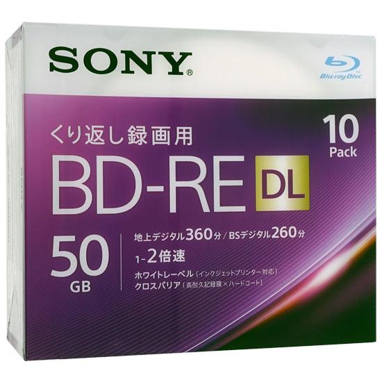 SONY　ブルーレイディスク 10BNE2VJPS2　BD-RE DL 10枚 商品画像1：オンラインショップ　エクセラー