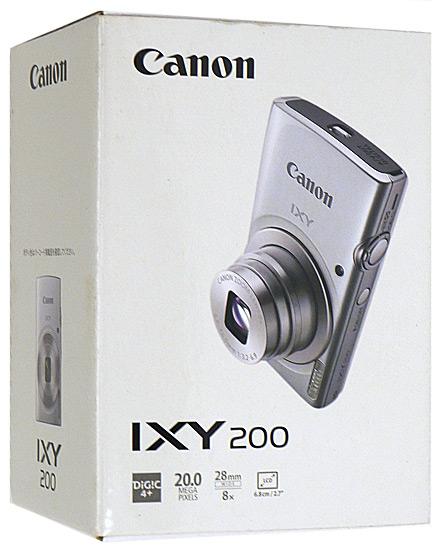 Canon製　コンパクトデジタルカメラ IXY200(SL)　シルバー　2000万画素
