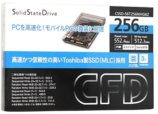 CFD　2.5インチ SSD　CSSD-S6T256NHG6Z　256GB