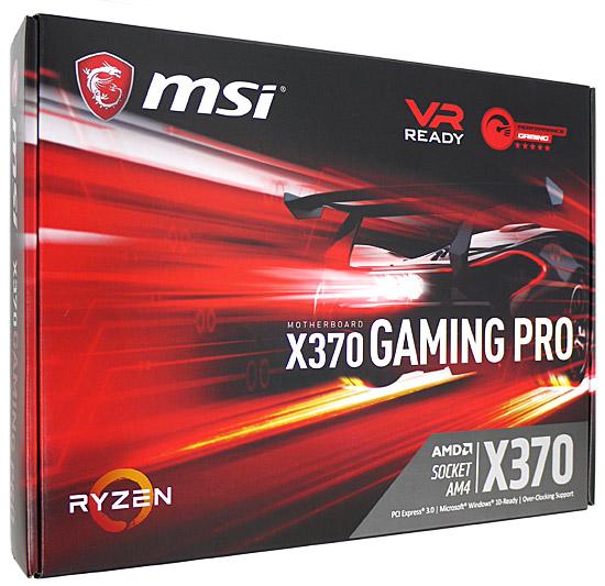 MSI製　ATXマザーボード　X370 GAMING PRO 商品画像1：オンラインショップ　エクセラー