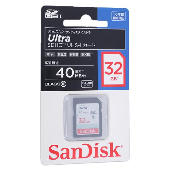 SanDisk　SDHCメモリーカード SDSDUN-032G-J01　32GB