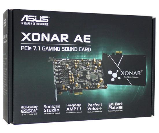 ASUS製　ゲーマ向けPCIeサウンドカード　Xonar AE