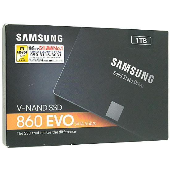 SAMSUNG 2.5インチ SSD 860 EVO MZ-76E1T0B/IT 1TB