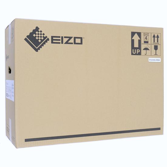 ナナオ製 24.1インチ ディスプレイモニター FlexScan EV2456-RBK ブラック