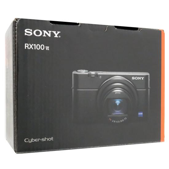 SONY製 デジタルスチルカメラ サイバーショット ブラック DSC-RX100M6 2010万･･･