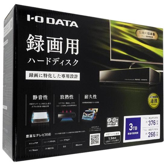 I-O DATA　録画用USBハードディスク 3.0TB AVHD-UTB3