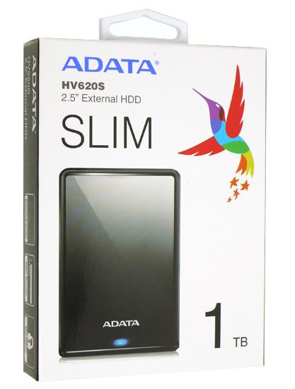 ADATA製PortableHD　AHV620S-1TU3-CBK　1TB