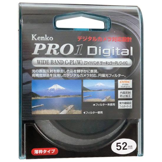 Kenko　カメラ用フィルター 52S PRO1D C-PL(W) ワイドバンド 52mm　512524 商品画像1：オンラインショップ　エクセラー