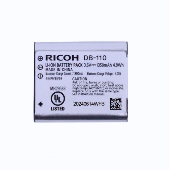 RICOH GR III/WG-6/G900用リチャージャブルバッテリー DB-110