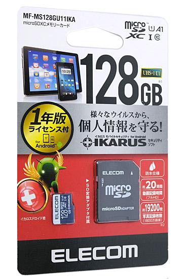 ELECOM　microSDXCメモリーカード　MF-MS128GU11IKA　128GB 商品画像1：オンラインショップ　エクセラー
