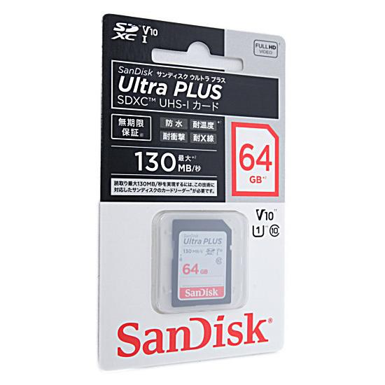 SanDisk　SDXCメモリーカード 64GB　SDSDUW3-064G-JNJIN