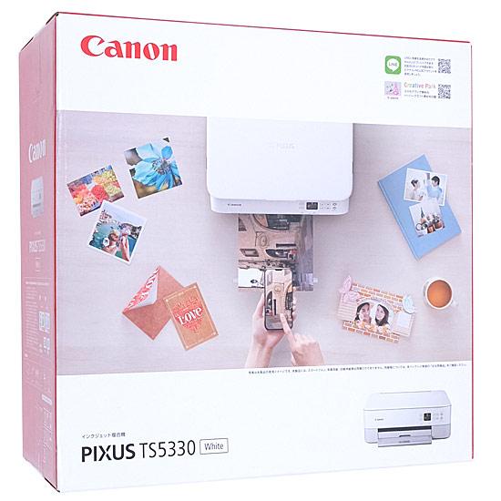 Canon製　インクジェットプリンター　PIXUS TS5330　ホワイト