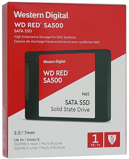 Western Digital製 SSD　WD Red SA500 NAS SATA WDS100T1R0A