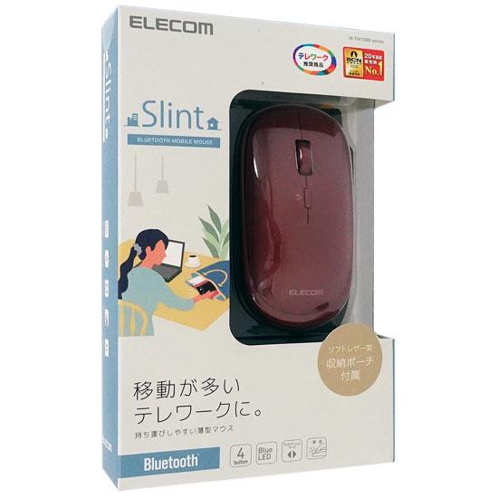 ELECOM　Bluetooth4.2対応 BlueLEDマウス M-TM10BBRD　レッド