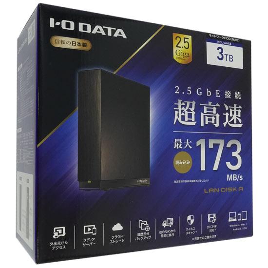 I-O DATA製外付HD　LAN DISK A HDL-AAX3　3TB