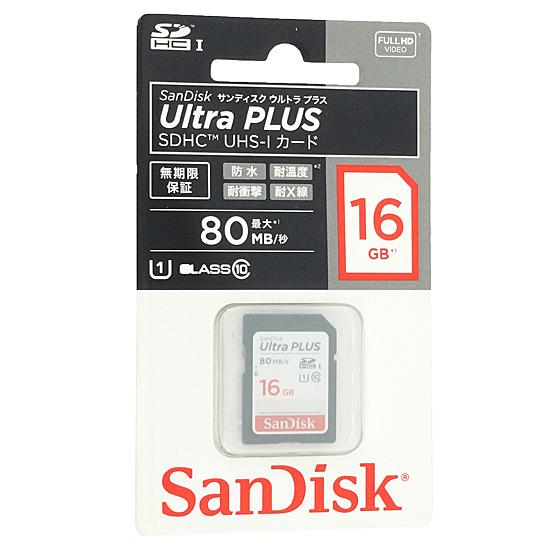 SanDisk　SDHCメモリーカード　SDSDUSC-016G-JNJIN　16GB
