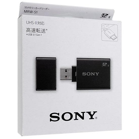 SONY　UHS-II対応SDメモリーカードリーダー　MRW-S1　USB 7in1