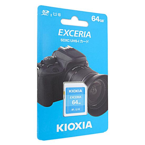 キオクシア　SDXCメモリーカード EXCERIA　KSDU-A064G　64GB