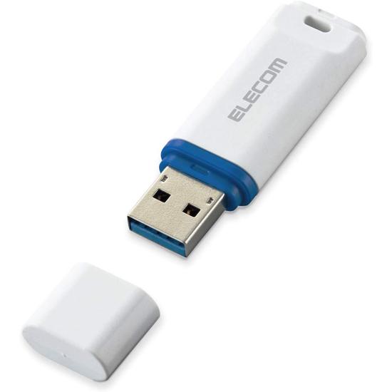 ELECOM データ復旧付きUSB3.2(Gen1)USBメモリ MF-DRU3064GWHR 64GB ホワイト