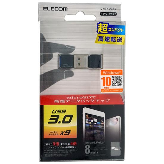 ELECOM　カードリーダー　MR3-C008BK　USB 8in1 ブラック