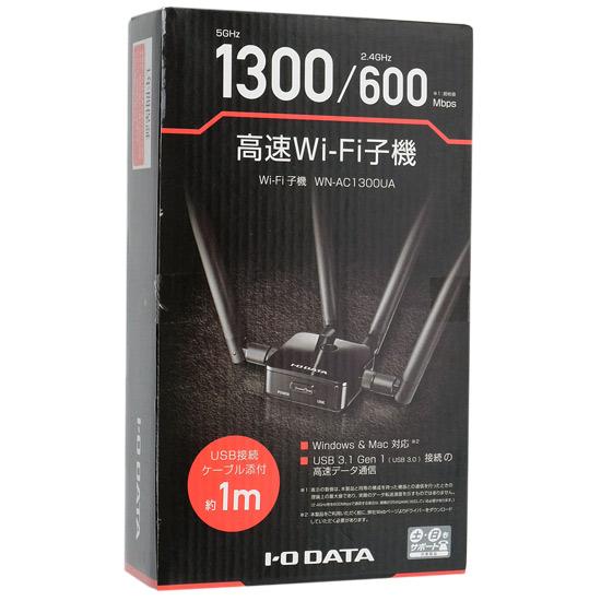 I-O DATA製　11ac 1300Mbps対応 Wi-Fi(無線LAN)子機　WN-AC1300UA