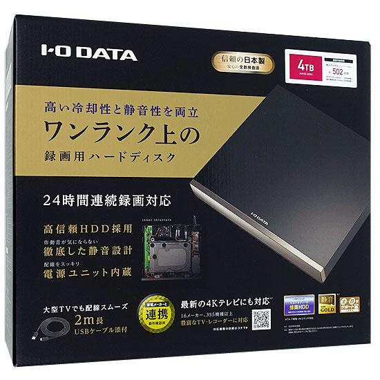 I-O DATA　録画用ハードディスク　AVHD-WR4　4TB