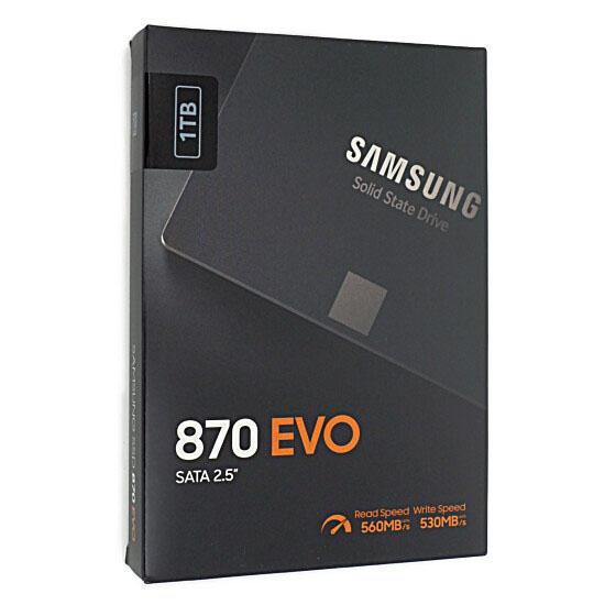 SAMSUNG　2.5インチ SSD　870 EVO MZ-77E1T0B/IT　1TB