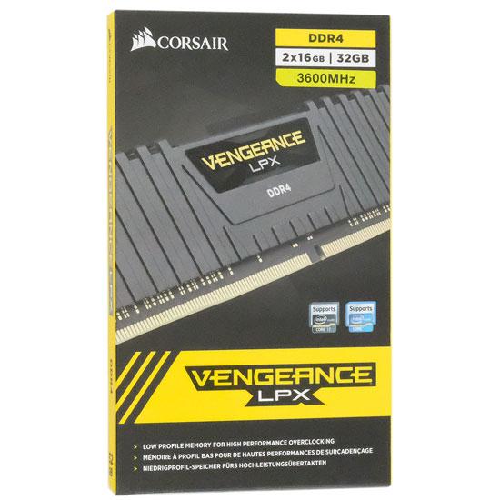 Corsair　デスクトップ用 CMK32GX4M2D3600C18　DDR4 PC4-3600 PC4-28800 16GB･･･