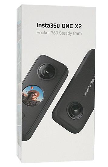 Shenzhen Arashi Vision　360度撮影アクションカメラ Insta360 ONE X2　CINOSXX/A　ブラック 商品画像1：オンラインショップ　エクセラー