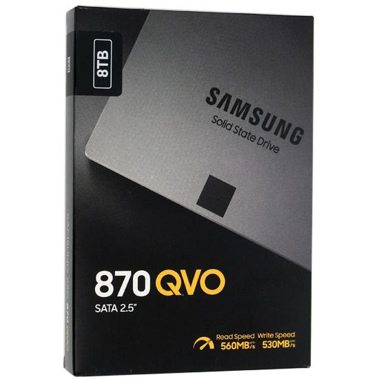 SAMSUNG　2.5インチ SSD　870 QVO MZ-77Q8T0B/IT　8TB 商品画像1：オンラインショップ　エクセラー