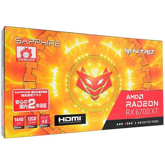 SAPPHIRE　NITRO+ Radeon RX 6700 XT OC 12G GDDR6 11306-01-20G　PCIExp 12G･･･