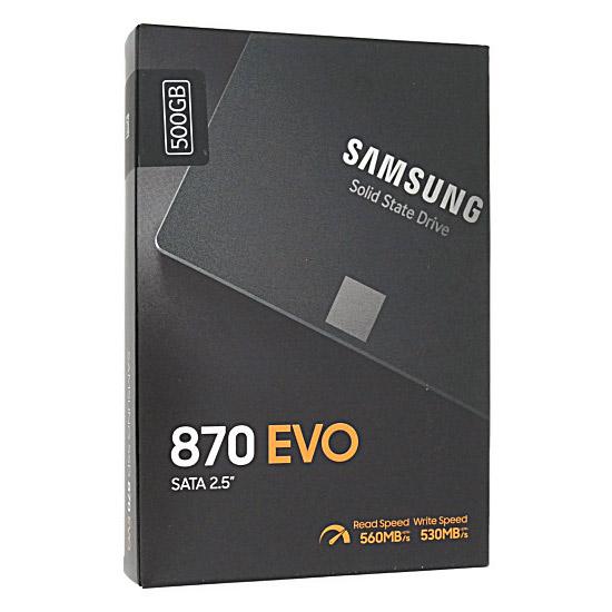 SAMSUNG　2.5インチ SSD　870 EVO MZ-77E500B/IT　500GB 商品画像1：オンラインショップ　エクセラー