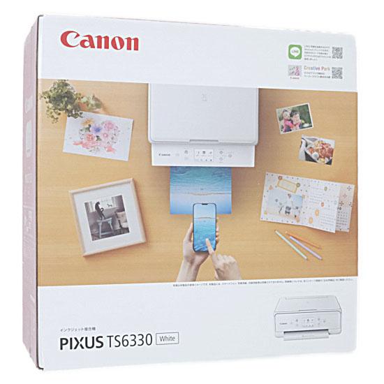 Canon製　インクジェット複合機　PIXUS TS6330　ホワイト