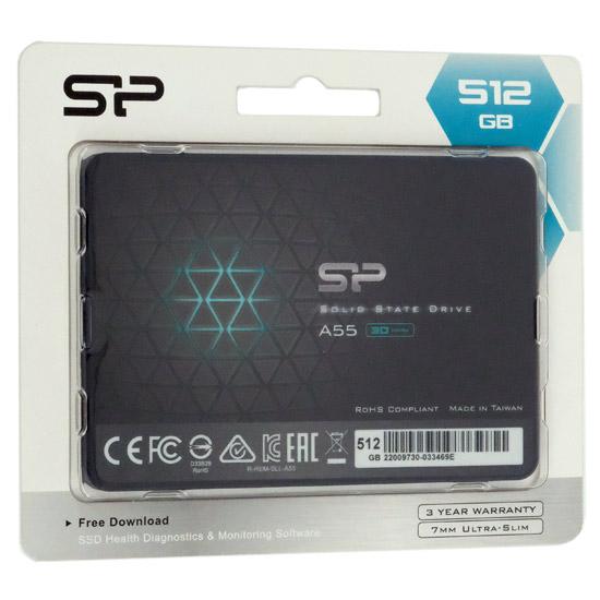 Silicon Power製　2.5インチ SSD　SPJ512GBSS3A55B