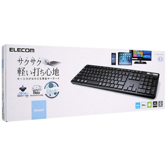 ELECOM　Bluetooth 薄型フルキーボード TK-FBM120KBK　ブラック