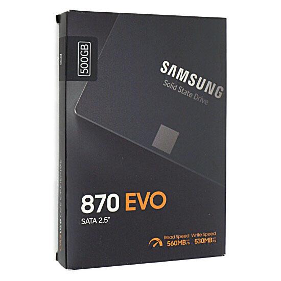 SAMSUNG　2.5インチ SSD　870 EVO MZ-77E500B/EC　500GB 商品画像1：オンラインショップ　エクセラー