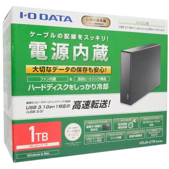 I-O DATA製外付HD　HDJA-UT1R　1TB