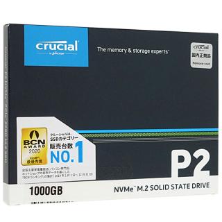 crucial 内蔵型 M.2 SSD P2 CT1000P2SSD8JP 1TBの通販なら: オンライン ...
