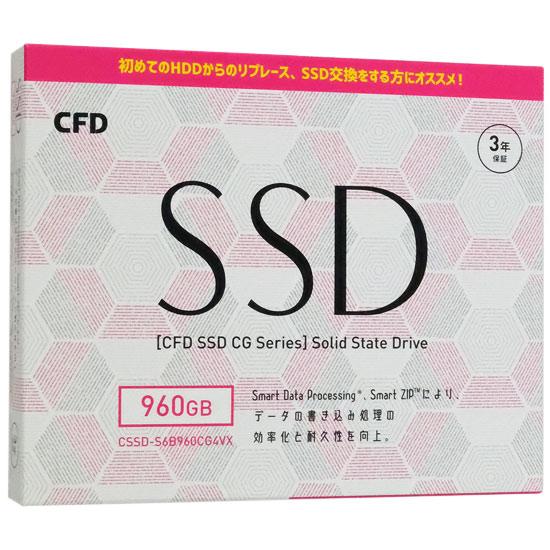 CFD　2.5インチ SSD　CSSD-S6B960CG4VX　960GB