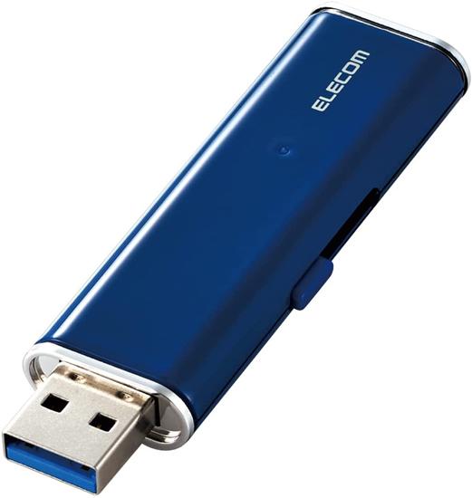 ELECOM　外付けポータブルSSD　ESD-EMN0500GBU　ブルー　500GB