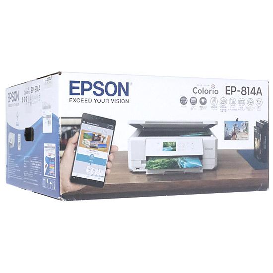 EPSON製　A4インクジェット複合機 カラリオ　EP-814A