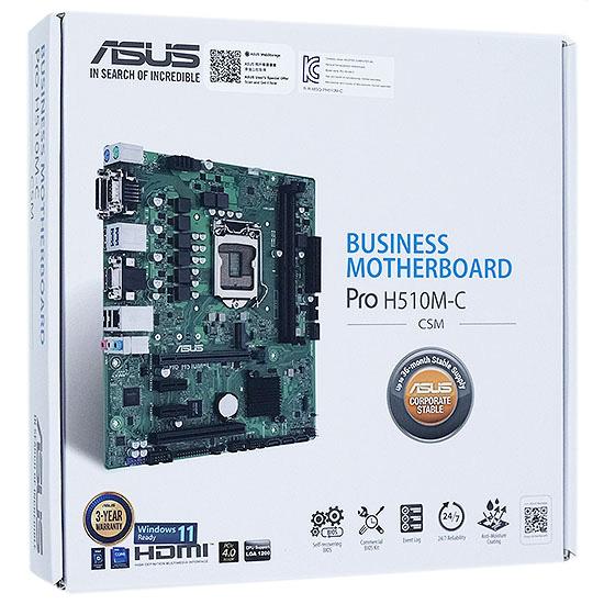 ASUS製　MicroATXマザーボード　Pro H510M-C/CSM　LGA1200